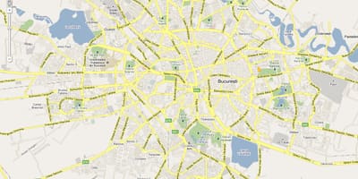Buxarest xəritə